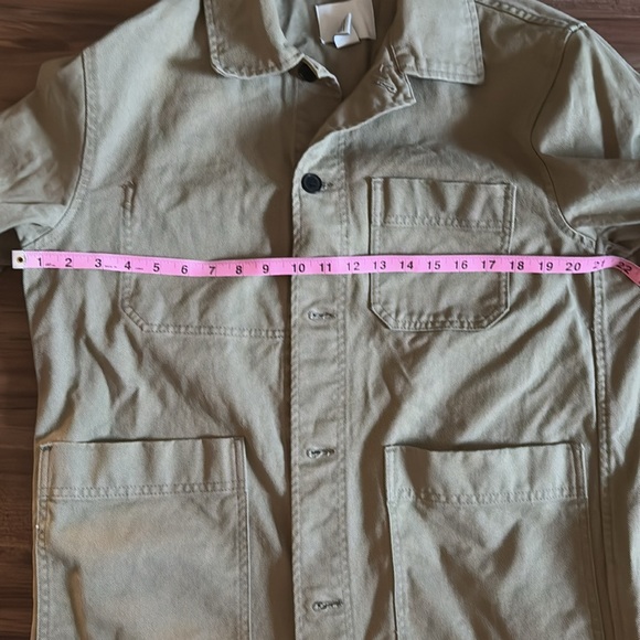 H&M Tan Chore Coat/Jacket Size Medium - Picture 6 of 7
